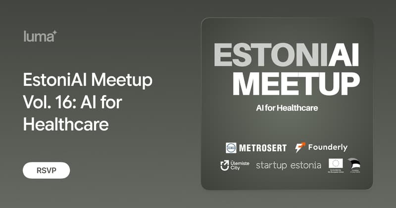EstoniAI Meetup Series